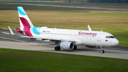 Eurowings Airbus A320 am Flughafen Hannover – Eurowings Aufgabegepäck 2026: Preise, Freigepäck und Übergepäck