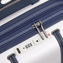 Delsey Paris Cadence - 4-Rollen-Kabinentrolley 55 cm erw. (elfenbein/blau) - Ansicht 6