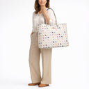 Guess Emelie Logo - Shopper 2in1 L 40 cm (multi logo) - Ansicht 8