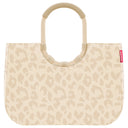 reisenthel shopping loopshopper L - Einkaufstasche mit Bügel 46 cm (leo vanilla)