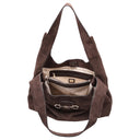 Guess Sunset Maxi Hobo - Schultertasche 40 cm (espresso) - Ansicht 6