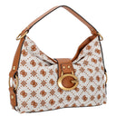 Guess Camden - Schultertasche 34.5 cm (cognac logo) - Ansicht 5