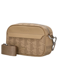 Lacoste The Blend Reporter - Shoulder Bag S 19 cm (Allover Monogram Black)