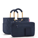 reisenthel loopshopper M / Shopper 40 cm (frame rhombus midnight gold) - Ansicht 3