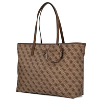 Guess Adrian Logo Large Tote - Shopper L 48 cm (latte logo)