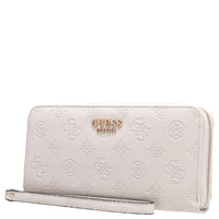 Guess Ella Logo SLG Large Zip - Geldbörse 12cc 20 cm (stone logo) - Ansicht 3
