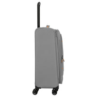 Travelite Umbria - 4-Rollen-Trolley M 67 cm erw. (smoky grey) - Ansicht 5