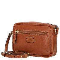 Brics Life Pelle - Umhängetasche 21 cm (cognac)