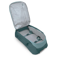 Osprey Farpoint 55 - Herren-Reiserucksack 55 l mit Frontöffnung und Tagesrucksack (cascade blue-torrent blue) - Ansicht 3
