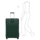 Brics Positano - 4-Rollen-Trolley XL 82 cm erw. (emerald green) - Ansicht 10