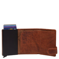 The Chesterfield Brand Portland - Kreditkartenetui 6cc 10 cm RFID (cognac)
