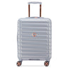 Delsey Paris Shadow 5.0 - 4-Rollen-Kabinentrolley Slim S 55 cm erw. (platin)