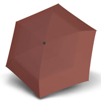 Knirps US.050 Ultra Light Slim Manual - Pocket Umbrella (Color: black with rose coating)