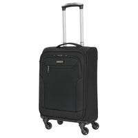 D&N Travel Line 6804 - 4-Rollen-Kabinentrolley S 55 cm (schwarz)
