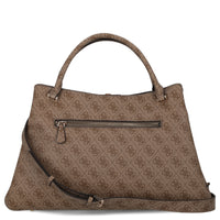 Guess Yvonne Logo Carryall - Henkeltasche 40 cm (latte logo)