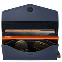 Secrid Envelope Matte - Wallet 8cc 10.2 cm RFID (night blue-orange)