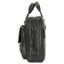 Leonhard Heyden Roma - Aktentasche 2 Fächer. mit Vortasche Leder 15" 41 cm (schwarz) - Ansicht 3