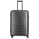Travelite Air Base - 4-Rollen-Trolley Set 3tlg. L/M/S Vortasche (anthracite) - Ansicht 2