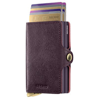 Secrid Twinwallet Basco - Kreditkartenetui 12cc 10.2 cm RFID (bordeaux+)