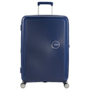 American Tourister Soundbox - 4-Rollen-Trolley 67 cm erw. (blau)