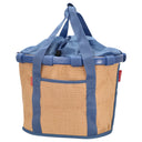 KLICKfix reisenthel Bikebasket 15 - Lenkerkorb 35 cm (raffia blue)