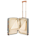 Brics Capri - 4-Rollen-Kabinentrolley mit Vortasche 55 cm (silver) - Ansicht 6