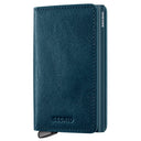 Secrid Premium Basco Slimwallet - Geldbörse RFID 6.5 cm (teal+)