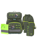 Lässig School Set Light Unique - Schulranzen Set 6tlg. 960g (jungle green)