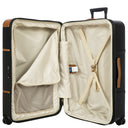 Brics Bellagio - 4 - Rollen - Trolley 76 cm erw. recycelt (black/tan) - Markenkoffer