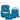 Step by Step Basis - Schulranzen Set 4tlg. (Blue Hearts)