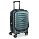 Delsey Paris Shadow 5.0 - 4-Rollen-Kabinentrolley mit Vortasche S 55 cm erw. USB (gruen) - Ansicht 2
