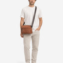 Mandarina Duck Hunter Umhängetasche 28 cm (pecan nut) - Ansicht 7