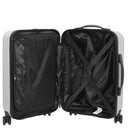 Valentino Bags Lexplor - 4-Rollen-Kabinentrolley mit Vortasche 14" 55 cm (silver) - Ansicht 6