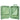 Brics Positano - 4 - Rollen Kabinentrolley 55 cm USB erw. (salbei) - Markenkoffer