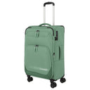 Travelite Kick Off - 4-Rollen-Trolley M 67 cm erw. (Sage Green)