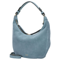 abro Nana Suede - Mini Shoulder Bag 27.5 cm (sapphire)
