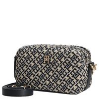 Tommy Hilfiger Jacquard Camera - Crossbody Bag (space blue)