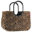 reisenthel shopping loopshopper L - Einkaufstasche mit Bügel 46 cm (leo fake fur) - Ansicht 2