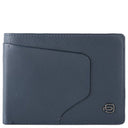 Piquadro Akron - Herrengeldbörse 4cc 13 cm (blue)