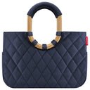 reisenthel loopshopper M / Shopper 40 cm (frame rhombus midnight gold)