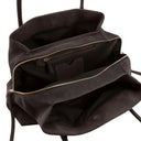 Les Visionnaires Sophie Grande Cozy Scarf - Schultertasche 42 cm (dark brown) - Ansicht 3