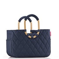 reisenthel loopshopper M / Shopper 40 cm (Frame: Rhombus Midnight Gold)