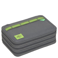 Lässig School Triple Pencil Case - Pencil Case (Color: Unique Black)