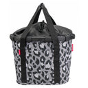KLICKfix reisenthel Bikebasket 15 - Lenkerkorb 35 cm (leo nero)