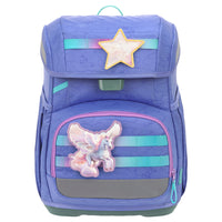 Lässig School Set Light Unique - School Backpack Set 6 pcs. 960g (cloud lilac)