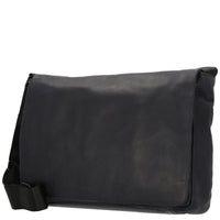 Leonhard Heyden Den Haag - Umhängetasche L Leder 13" 39 cm (blau)