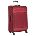 D&N Travel Line 9504 - 4-Rollen-Trolley L 76 cm erw. (dark red) - Ansicht 5