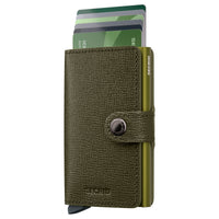 Secrid Crisple Miniwallet - Geldbörse RFID 6.5 cm (kelp) - Ansicht 2