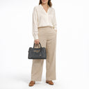 Guess Janie Logo - Henkeltasche (coal logo) - Ansicht 7