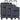 CHECK.IN Memphis Trolley Set 3-piece (blue)